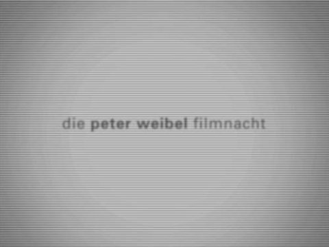 Peter Weibel Filmnacht_