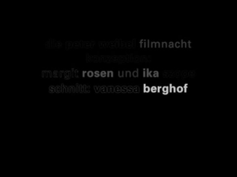 Peter Weibel Filmnacht_